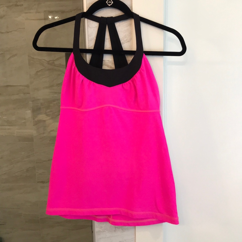 LULULEMON tank with built in bra